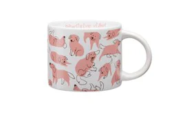 Clay Art Dogs Mug