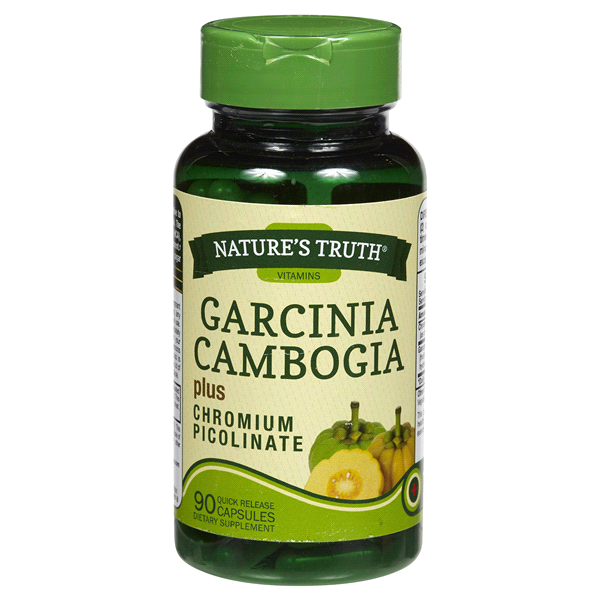 slide 1 of 1, Nature's Truth Garcinia Cambogia plus Chromium Picolinate, 90 ct