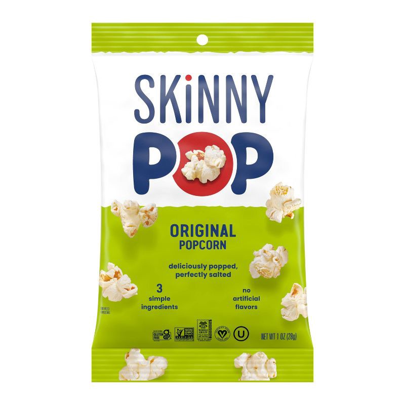 slide 1 of 5, SkinnyPop Original Popcorn - 1oz, 1 oz