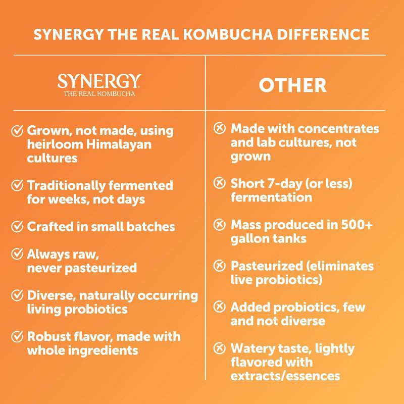 slide 4 of 8, GT's Synergy The Real Kombucha, Mystic Mango – 16 fl oz, 16 fl oz