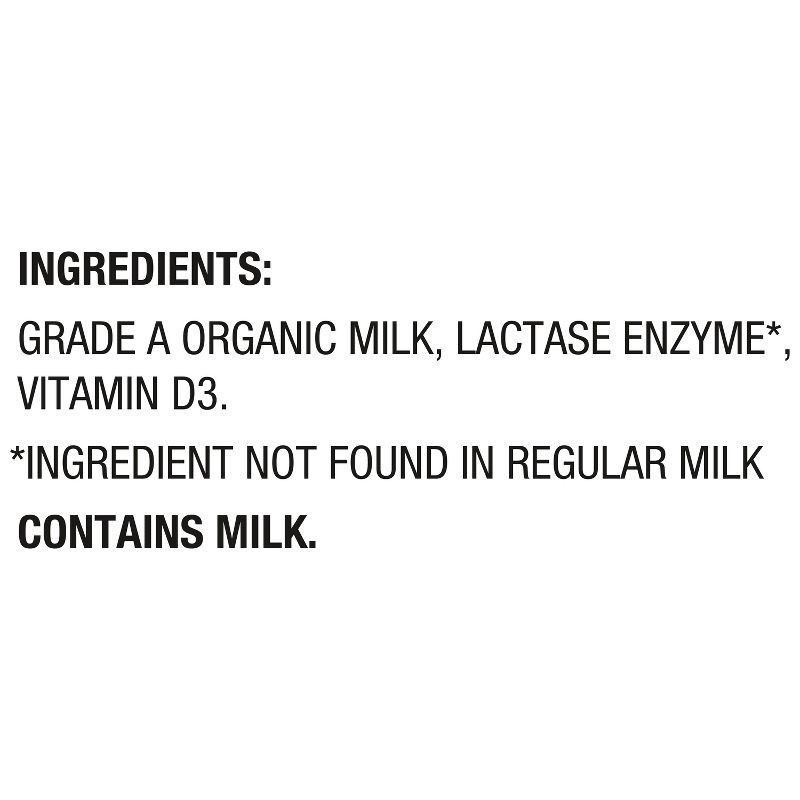 slide 5 of 7, Horizon Organic Whole Lactose-Free Milk - 0.5gal, 1/2 gal