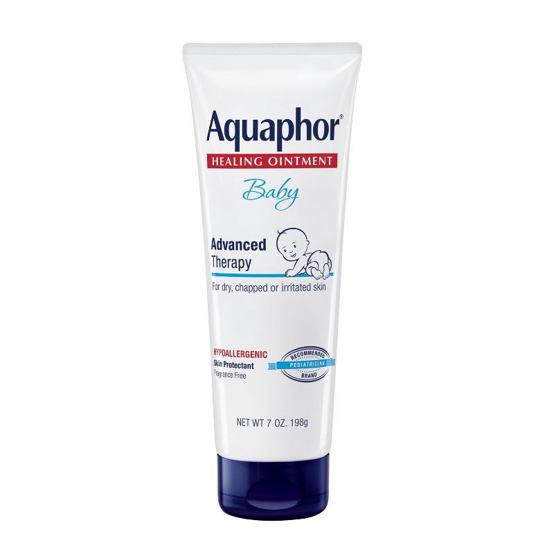 slide 13 of 13, Aquaphor Baby Healing Ointment Advanced Therapy Skin Protectant - Dry Skin and Diaper Rash Ointment - 7oz, 7 oz