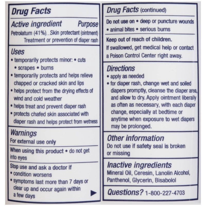 slide 10 of 15, Aquaphor Baby Healing Ointment Advanced Therapy Skin Protectant - Dry Skin and Diaper Rash Ointment - 7oz, 7 oz