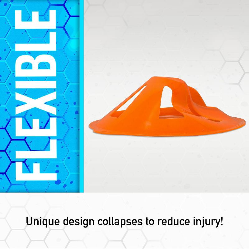 slide 8 of 9, Franklin Sports Franklin Training Discs: Polyethylene Sport Trainers for Soccer & Football, 1 ct