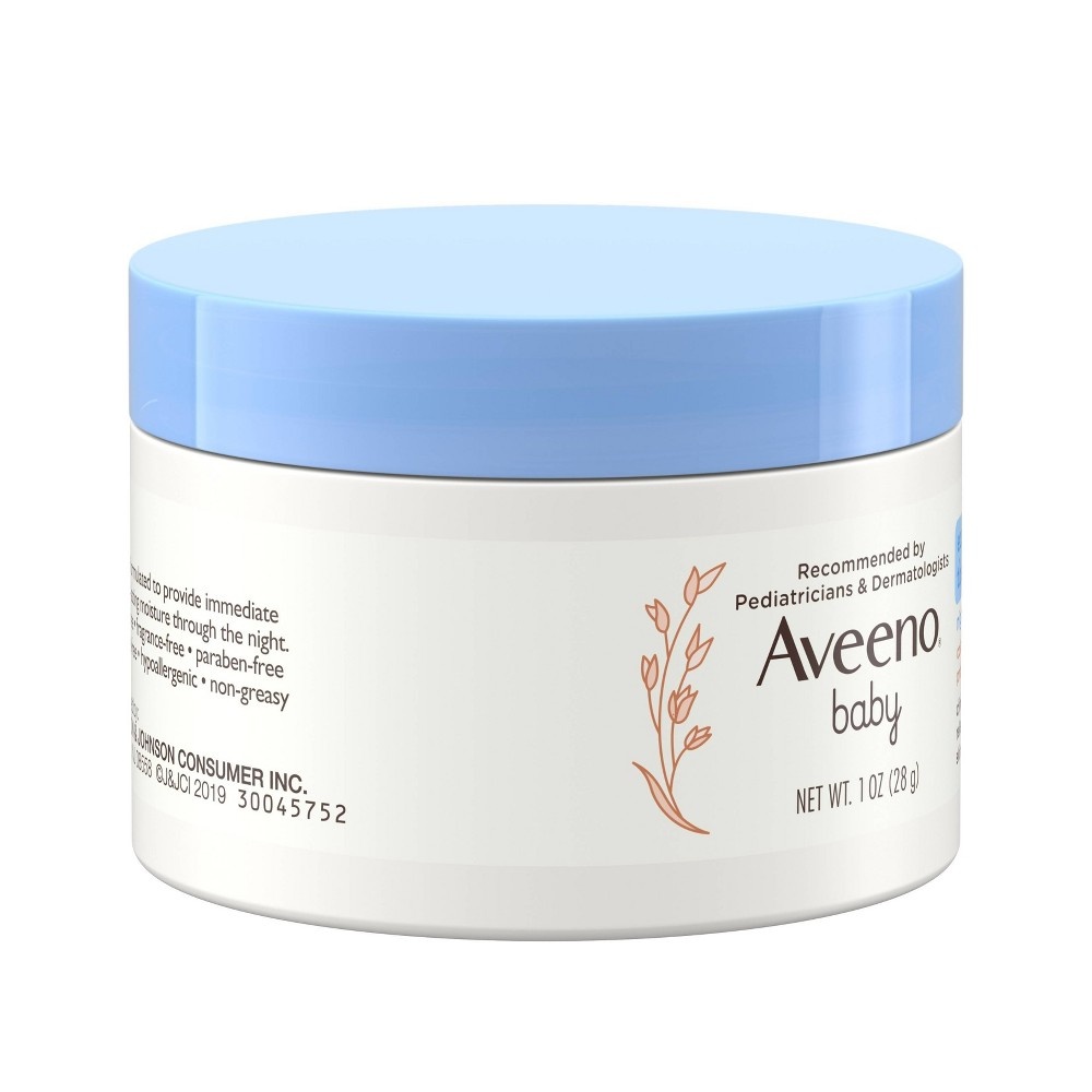 Aveeno Baby Eczema Therapy Nighttime Balm With Natural Oatmeal 1 Oz Shipt