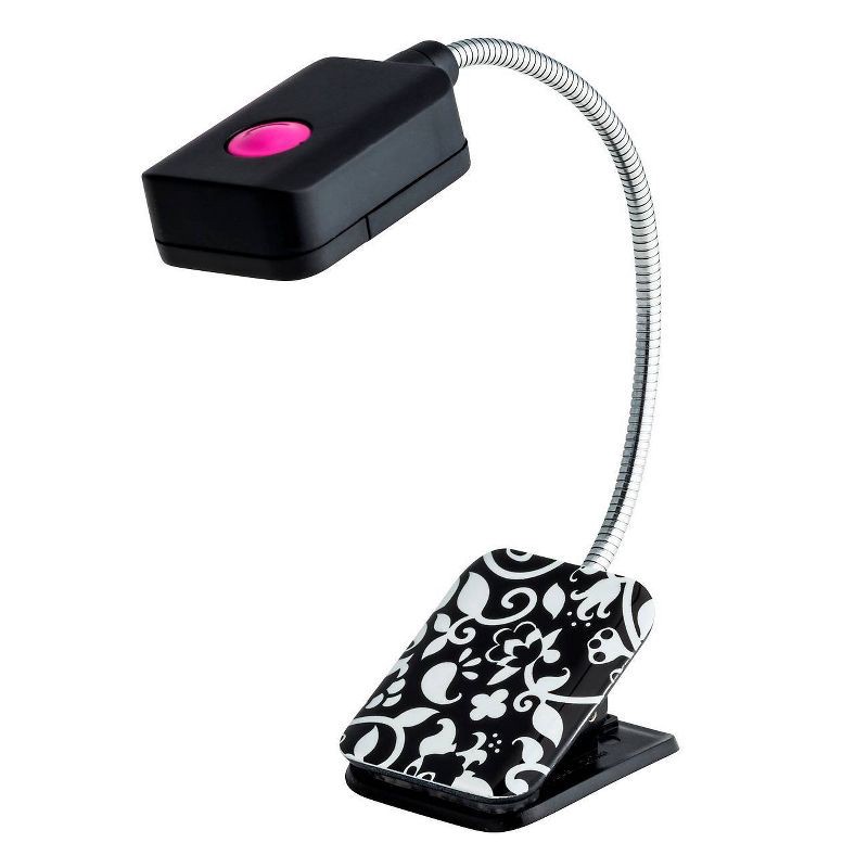 slide 1 of 6, French Bull - Vines Black - Clip li LED, 1 ct