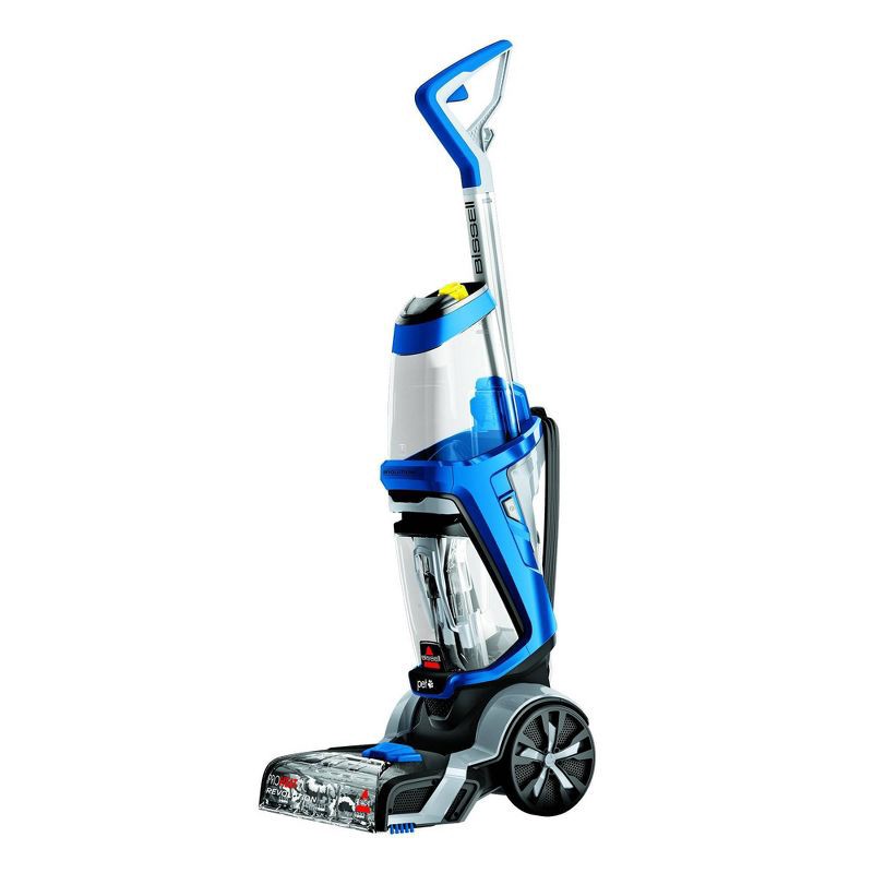 slide 2 of 8, BISSELL ProHeat 2X Revolution Pet Upright Carpet Cleaner Blue 15489: Electric Carpet Shampooer, Dual Brushes, 3-Year Warranty, 1 ct