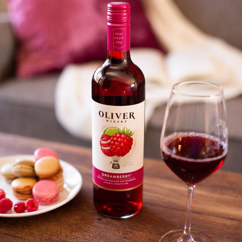 slide 2 of 4, Oliver Dreamberry Wine - 750ml Bottle, 750 ml
