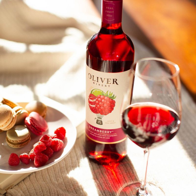 slide 3 of 4, Oliver Dreamberry Wine - 750ml Bottle, 750 ml