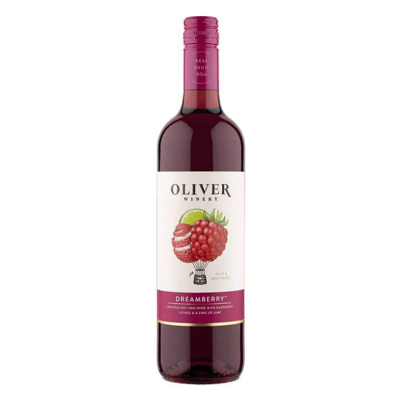 slide 1 of 4, Oliver Dreamberry Wine - 750ml Bottle, 750 ml