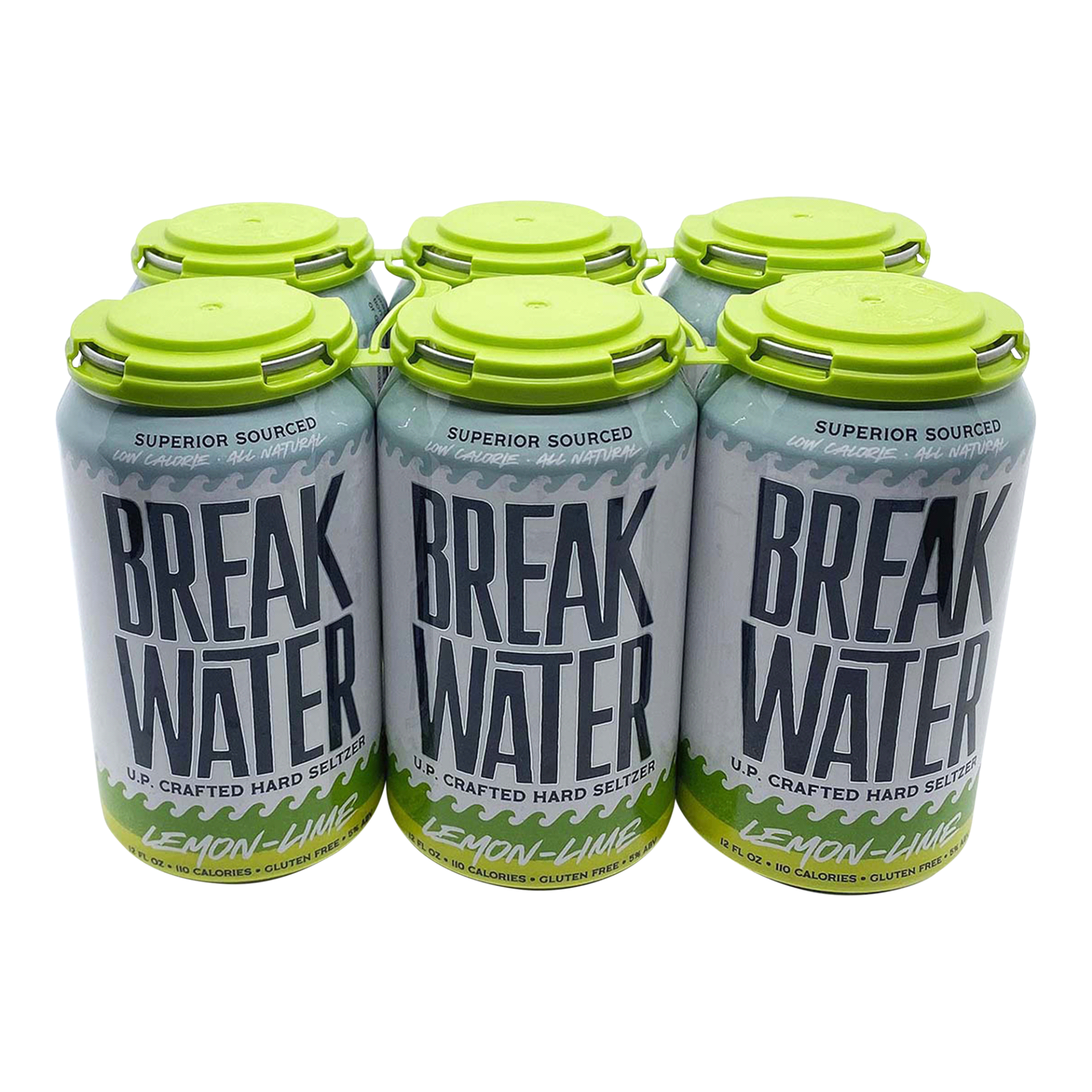 slide 1 of 1, Ore Dock Brewing Co. Breakwater Lemon-Lime Hard Seltzer, 6 ct; 12 fl oz