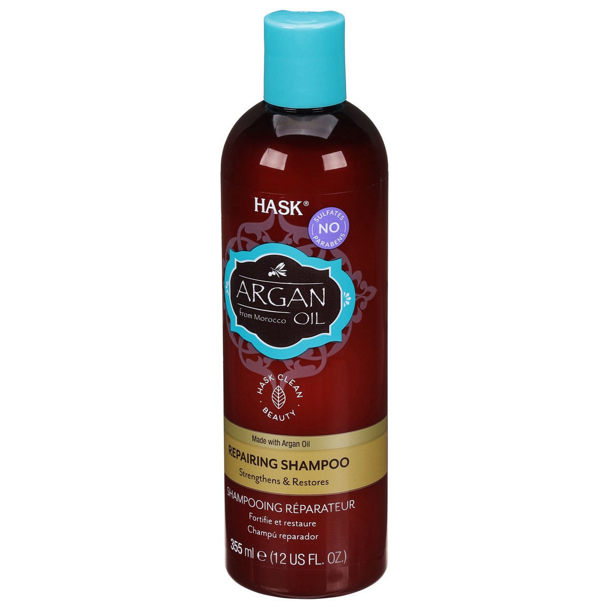 slide 9 of 9, Hask Argan Oil Repairing Shampoo 12 fl oz, 12 fl oz