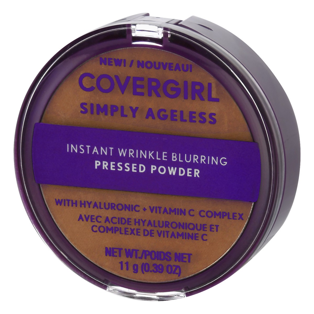 slide 3 of 11, CoverGirl Simply Ageless Pressed Powder, Soft Sable, 11 g