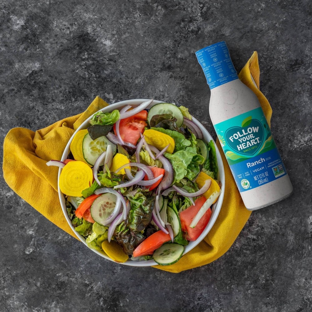 slide 2 of 4, Follow Your Heart Vegan Ranch Salad Dressing - 12oz, 12 oz