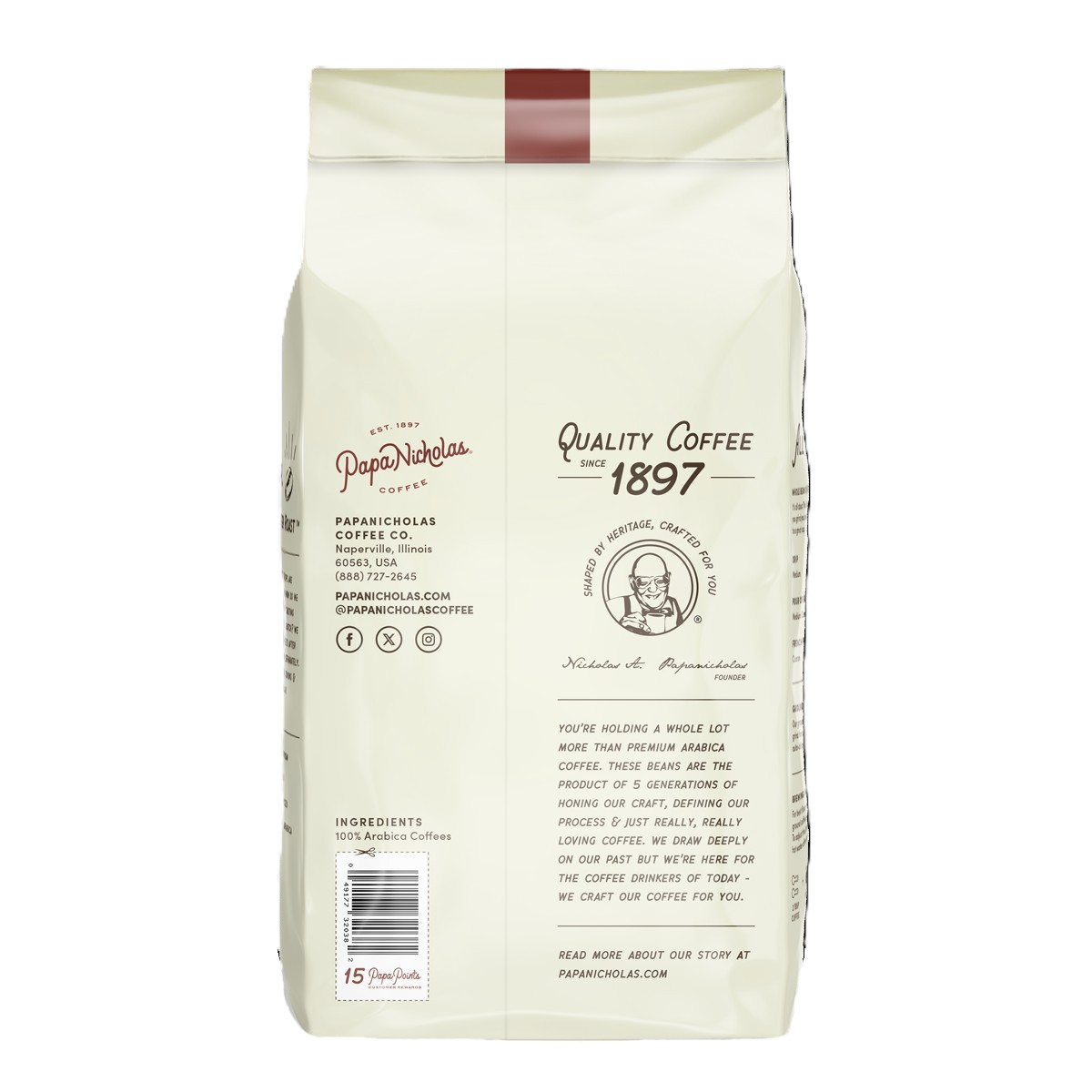 slide 2 of 2, PapaNicholas Italian Espresso 28oz Ground Bag Coffee Dark Roast, 28 oz