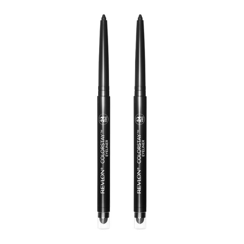 slide 5 of 5, Revlon Colorstay Waterproof Eyeliner with Built-in Smudger - Black - 0.02oz/2ct, 2 ct; 0.02 oz