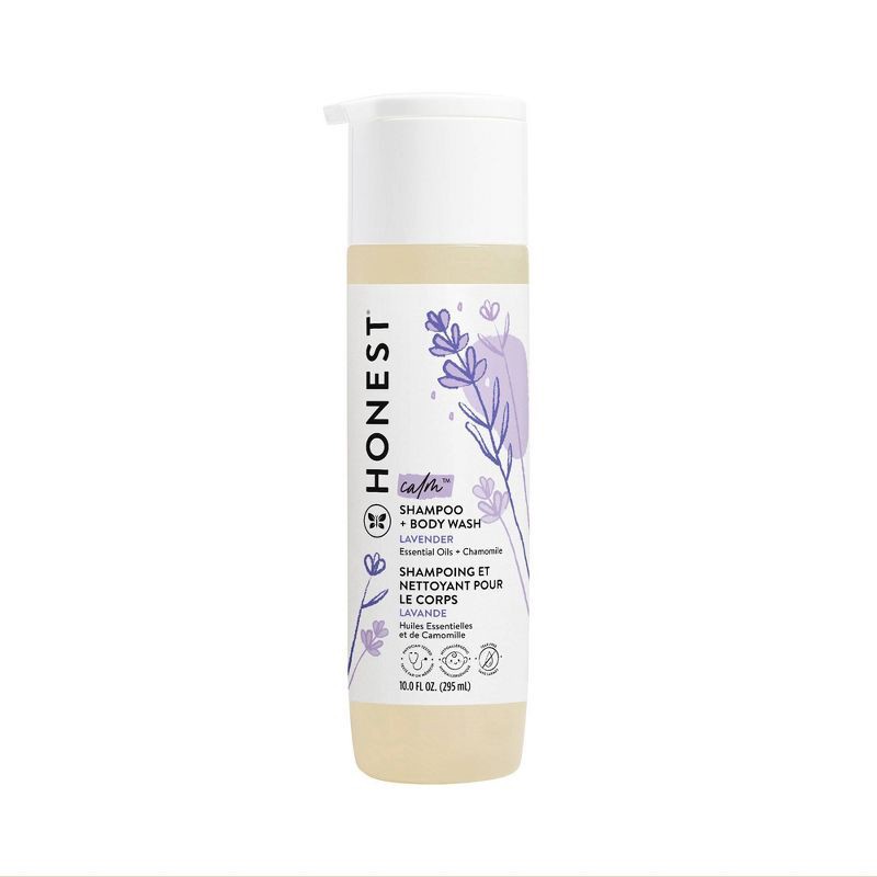 slide 1 of 4, The Honest Company Calm Shampoo + Body Wash - Lavender - 10 fl oz, 10 fl oz