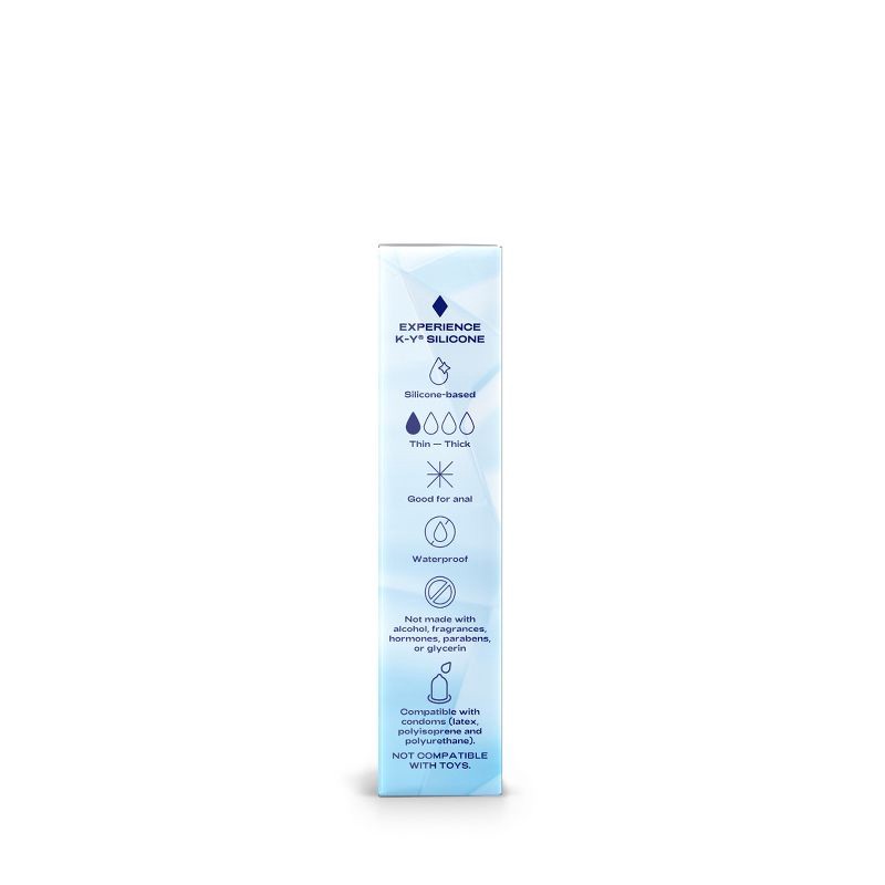 slide 11 of 11, K-Y Premium Silicone-Based Personal Lubricant - 1.5oz, 1.5 oz