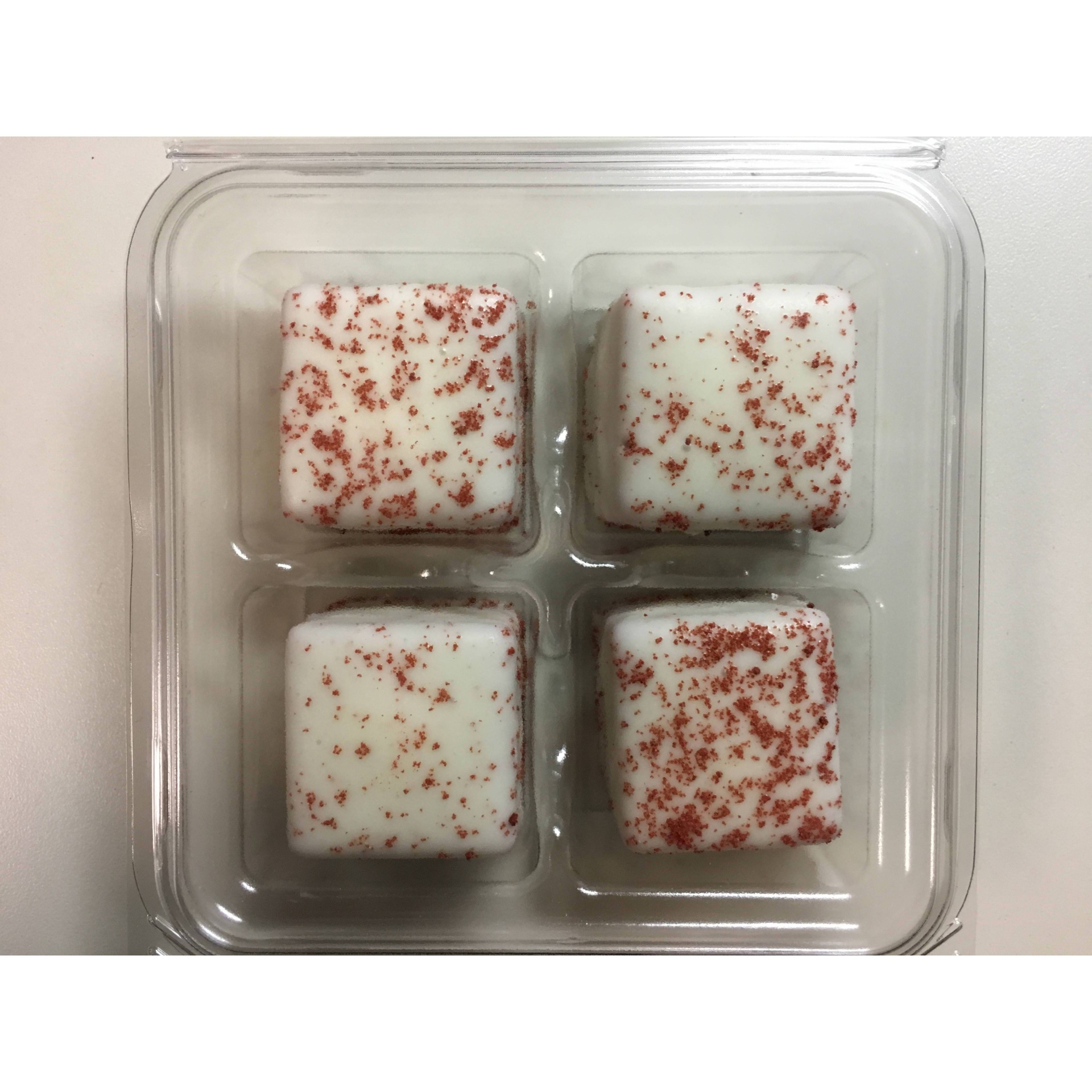 slide 1 of 1, Swiss Colony Red Velvet Cake Bites, 4 ct