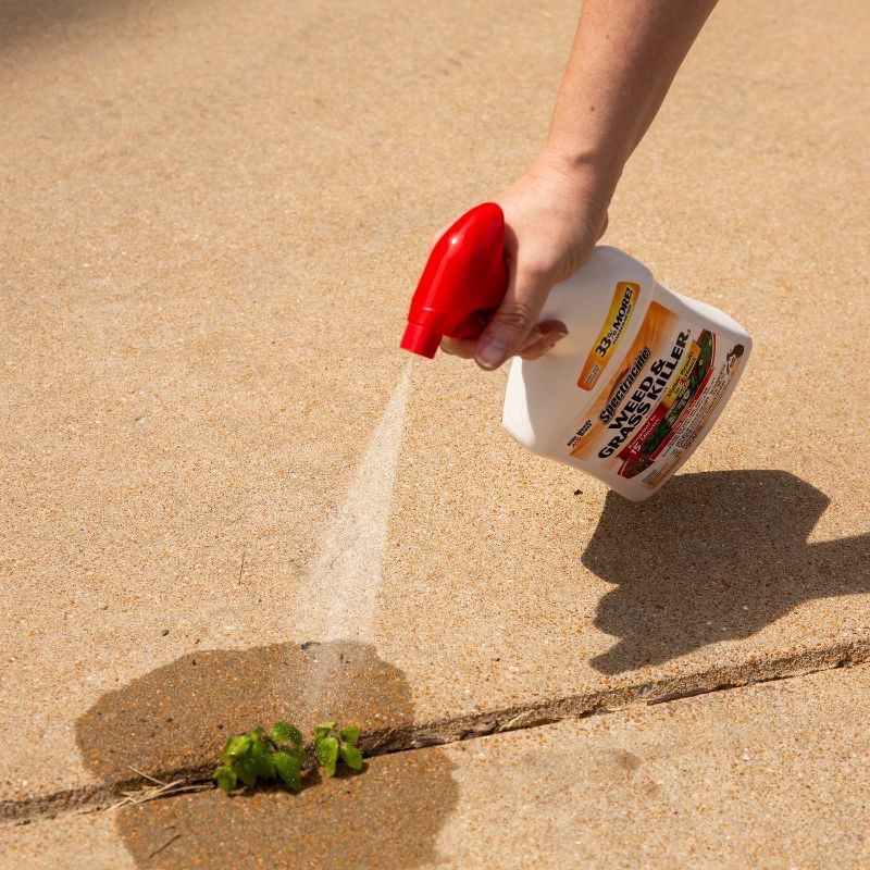 slide 3 of 5, 32 fl oz Ready-to-Use Weed & Grass Killer - Spectracide: Eliminates Dandelions, Patio & Lawn Herbicide, 1500 sq ft Coverage, 32 fl oz, 1500 sq ft
