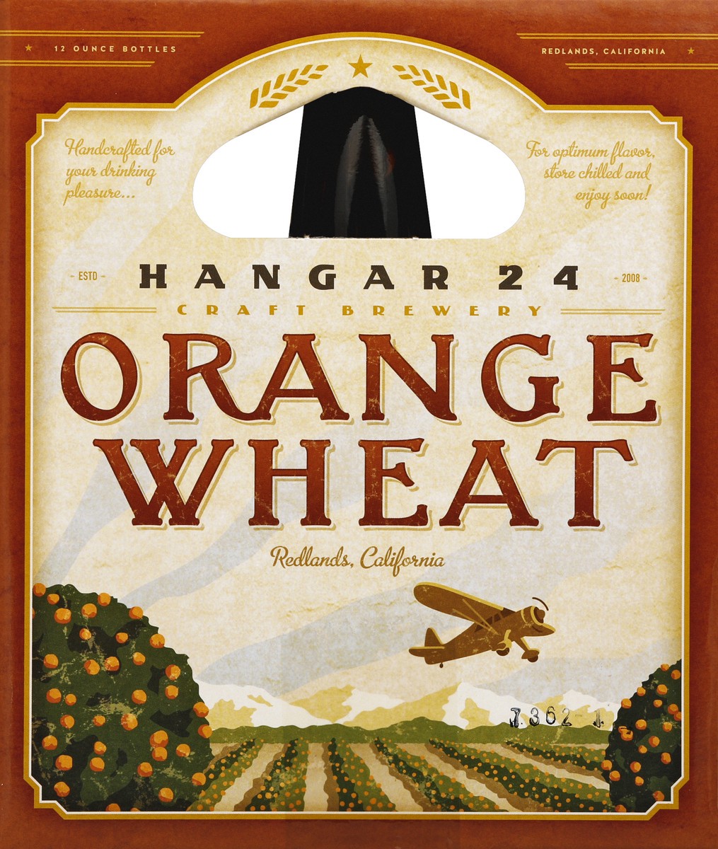 slide 3 of 5, Hangar 24 Craft Brewery Orange Wheat, 12 ct; 12 oz