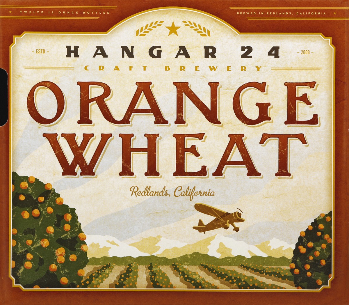 slide 4 of 5, Hangar 24 Craft Brewery Orange Wheat, 12 ct; 12 oz