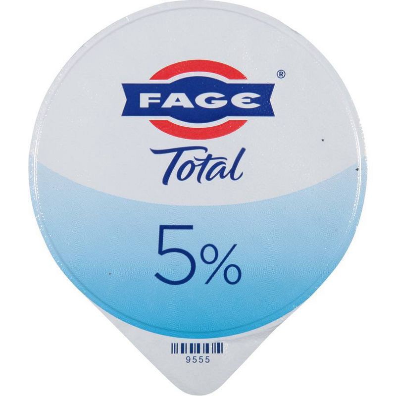 slide 3 of 3, FAGE Total 5% Milkfat Plain Greek Yogurt - 14g Protein 5.3oz, 14 gram, 5.3 oz