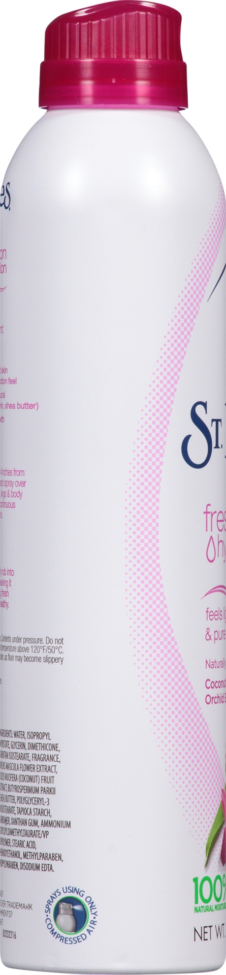 slide 2 of 5, St. Ives Coconut Milk & Orchid Extract Fresh Hydration Lotion Spray, 6.5 oz