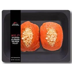 Encore Seafoods Stuffed Alaskan Salmon - 12oz