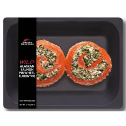 Encore Seafoods Wild Alaskan Salmon Pinwheel With Florette Stuffing - 12oz