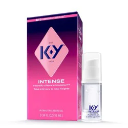 K-Y Intense Pleasure Gel Stimulates & Intensifies - 0.34oz