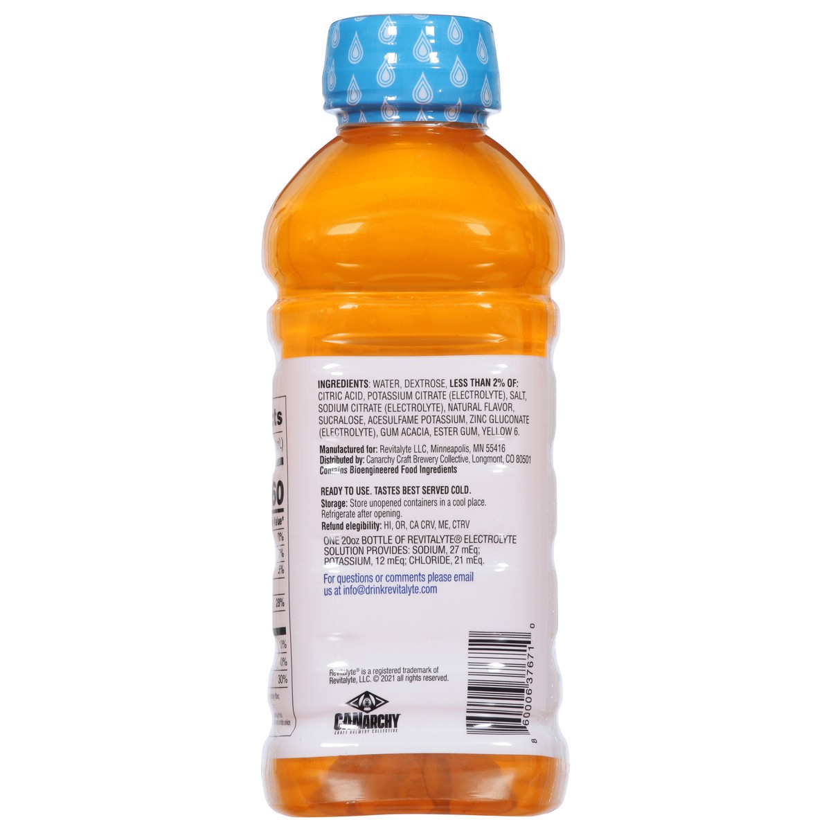 slide 7 of 15, Revitalyte Mixed Fruit Electrolyte Solution 20 fl oz, 20 oz