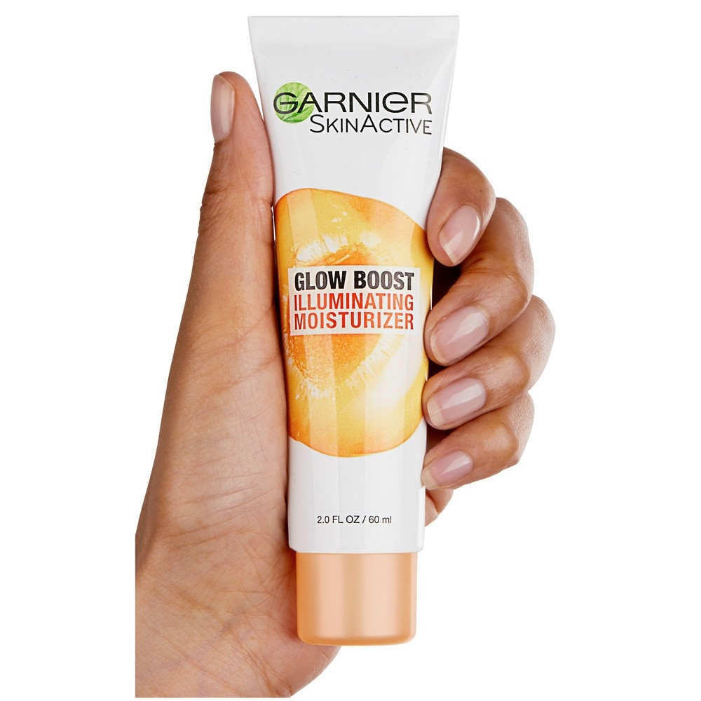 slide 7 of 8, Garnier Skinactive Glow Boost Illuminating Moisturizer, 2 oz