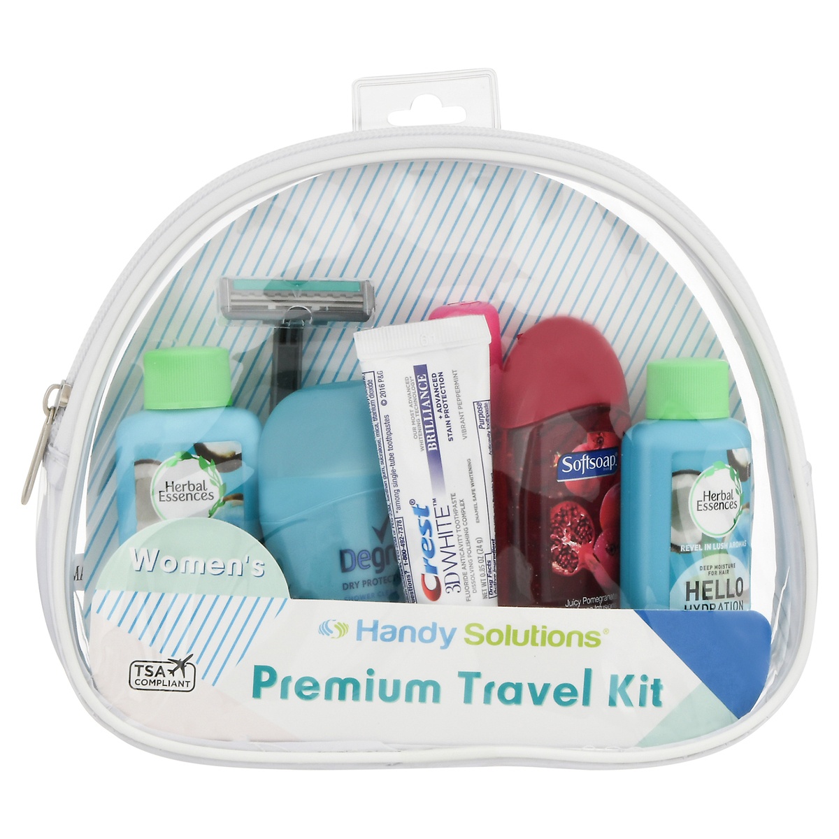 slide 1 of 9, Handy Solutions Womens Premium Travel Kit, 1 kit
