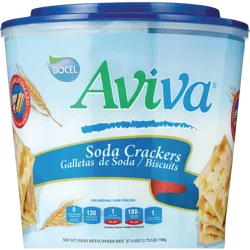 Aviva Soda Crackers Can