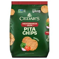 Cedar's Mediterranean Salsa Pita Chips - 6 oz