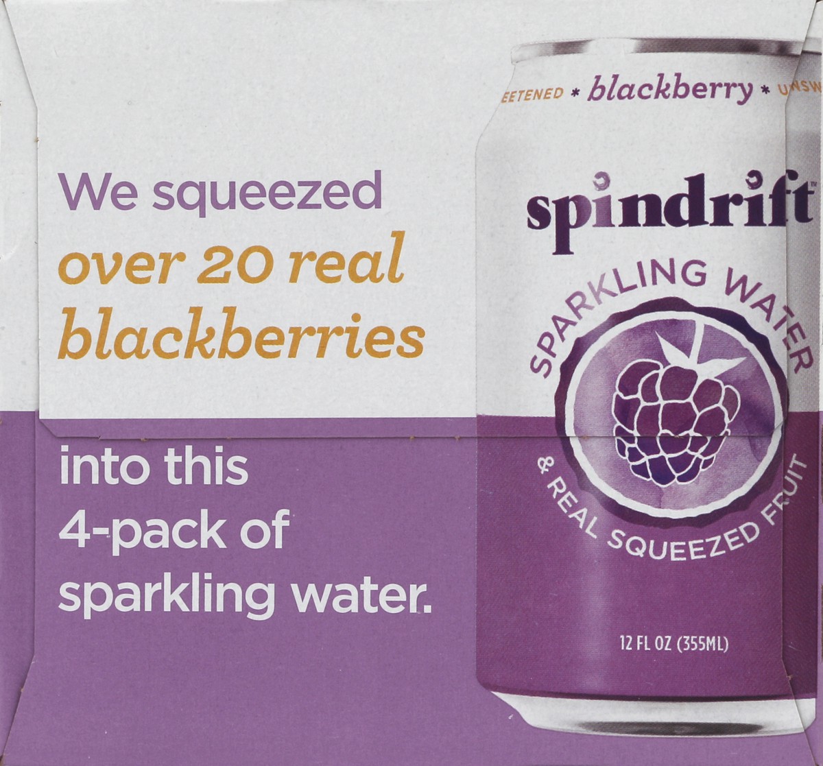 slide 3 of 4, Spindrift Sparkling Water 4 ea, 4 ct