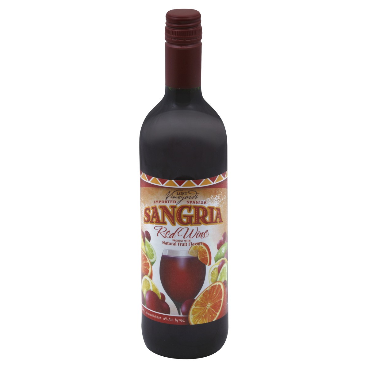 slide 2 of 2, Lost Vineyards Sangria 750 ml, 750 ml