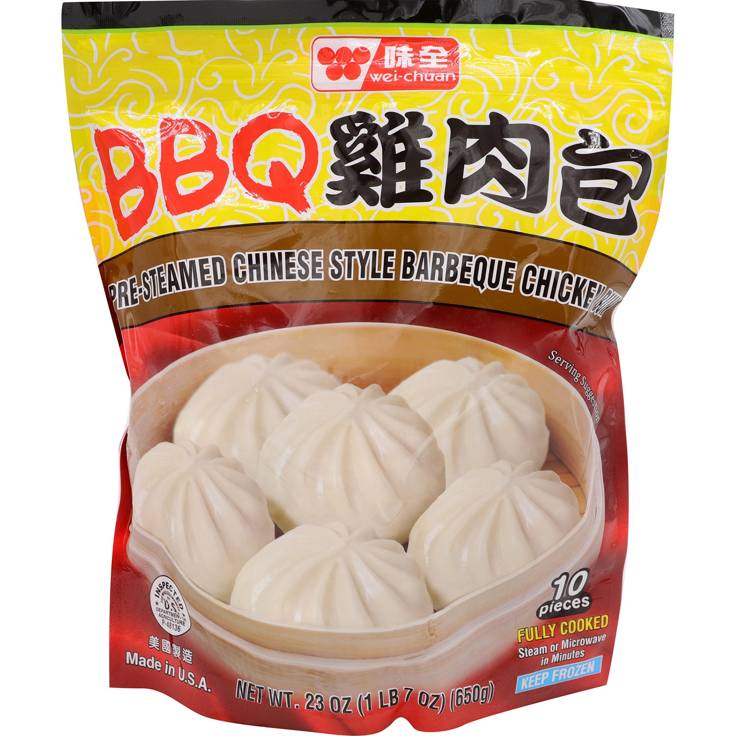 slide 1 of 1, Weichuan Wei Bbq Presteam Cknbu, 23 oz