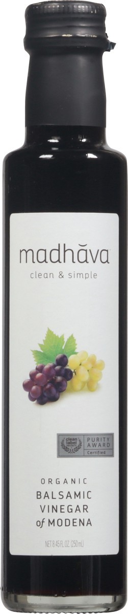 slide 2 of 9, Madhava Organic Balsamic Vinegar of Modena 8.45 fl oz, 8.45 fl oz