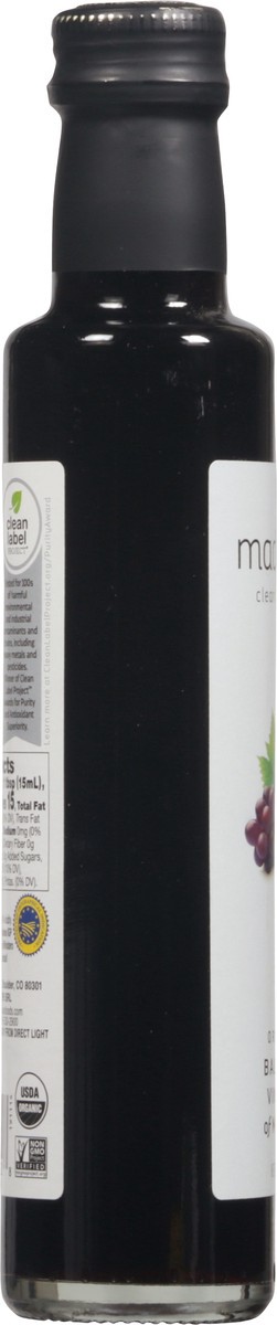slide 6 of 9, Madhava Organic Balsamic Vinegar of Modena 8.45 fl oz, 8.45 fl oz