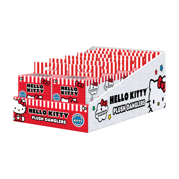 slide 3 of 5, 2023 HKIT Hello Kitty Plush Dangler S5, 1 ct