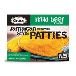 Grace Mild Beef Jamaican Style Patties