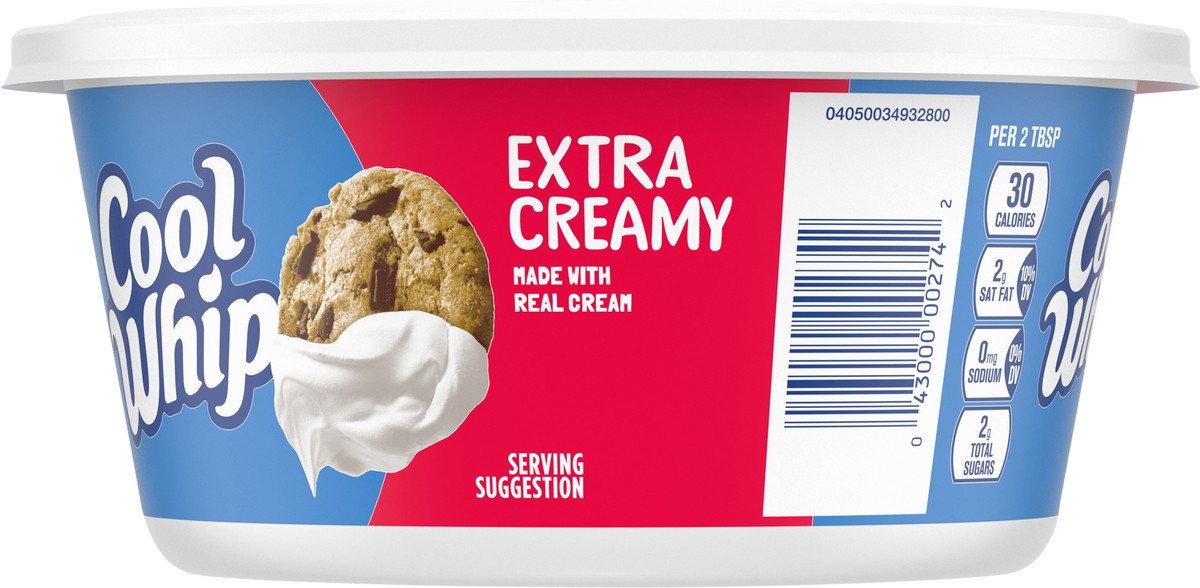 slide 7 of 13, Cool Whip Extra Creamy Whipped Topping, 8 oz Tub, 8 oz