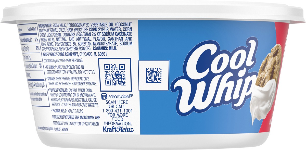 slide 5 of 13, Cool Whip Extra Creamy Whipped Topping, 8 oz Tub, 8 oz