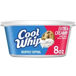 Cool Whip Extra Creamy Whipped Topping, 8 oz Tub