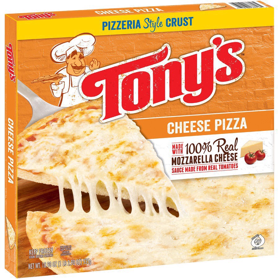 slide 28 of 48, Tony's Cheese Frozen Pizza - 18.9oz, 18.9 oz