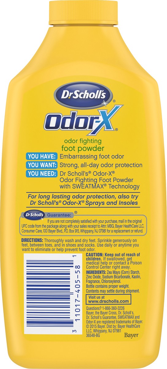 slide 4 of 6, Dr. Scholl's Odor Fighting Foot Powder 177 oz, 177 oz