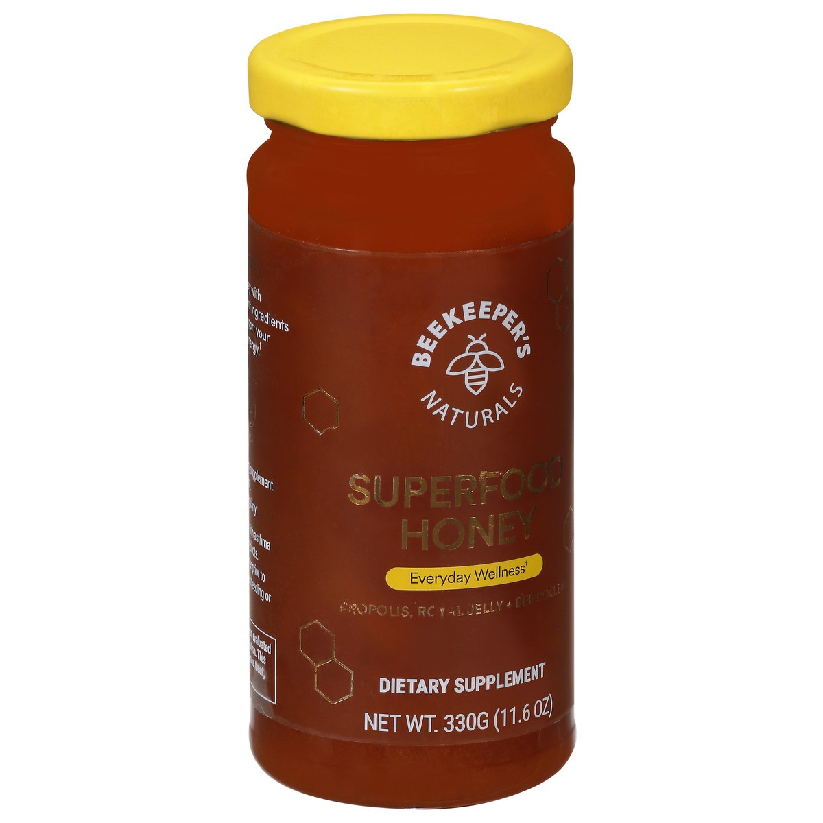 slide 6 of 9, Beekeeper's Naturals B.Powered Honey, 1 ct