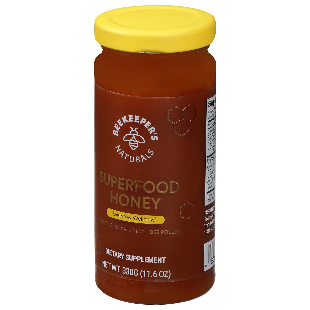 slide 7 of 9, Beekeeper's Naturals B.Powered Honey, 1 ct